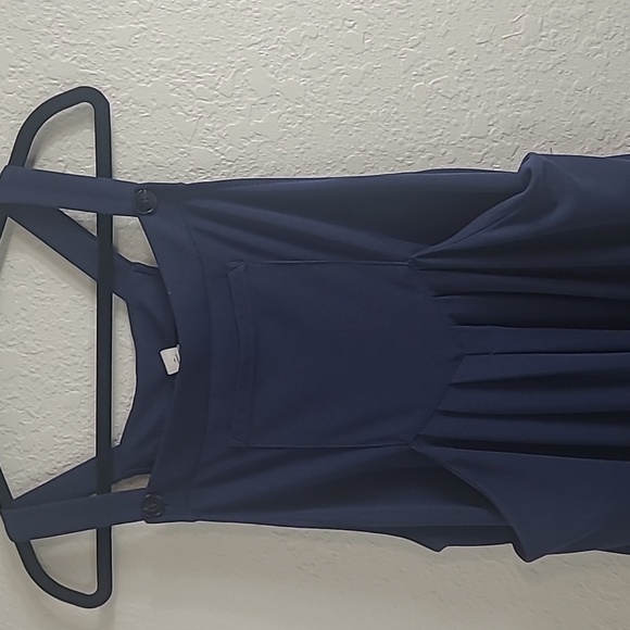 HALARA Navy Blue Knit Jump Suit Size XL - Picture 2 of 10